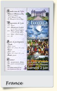 Flyer du concert de l'APA de juin 2012 à Mesnières.